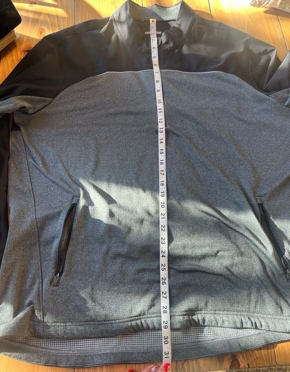 Adidas Golf Men's 3/4 Zip Pullover Jacket - Picture 6 of 6